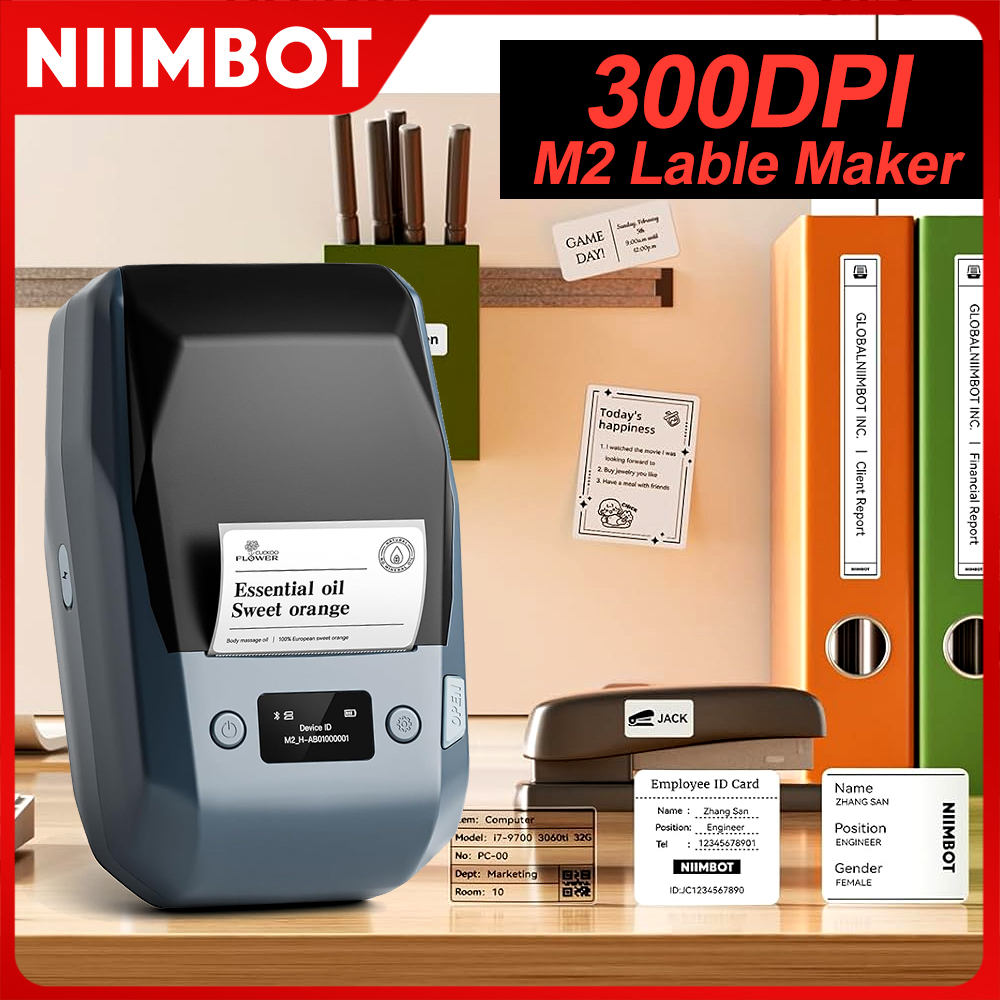 Commercial Label Printing Machine - 300DPI NIIMBOT M2 draagbare thermische transferlabelprinter