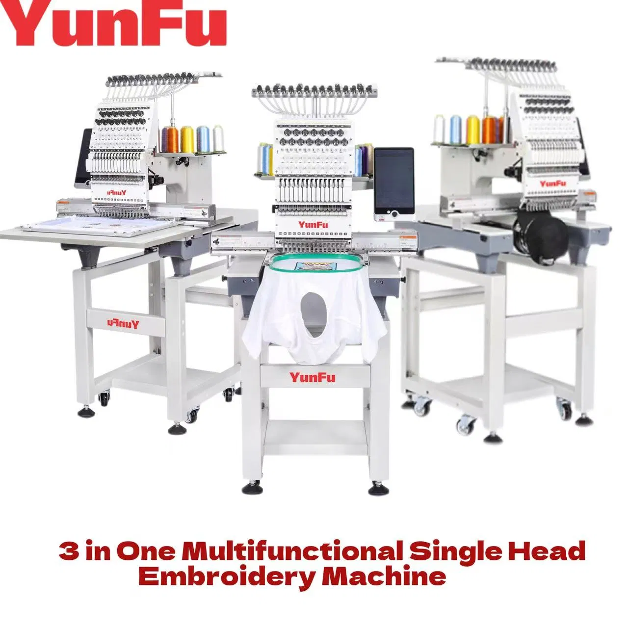 Embroidery Digitizing Software - Hoge snelheid borduurmachine, enkelhoofdig, met intelligente