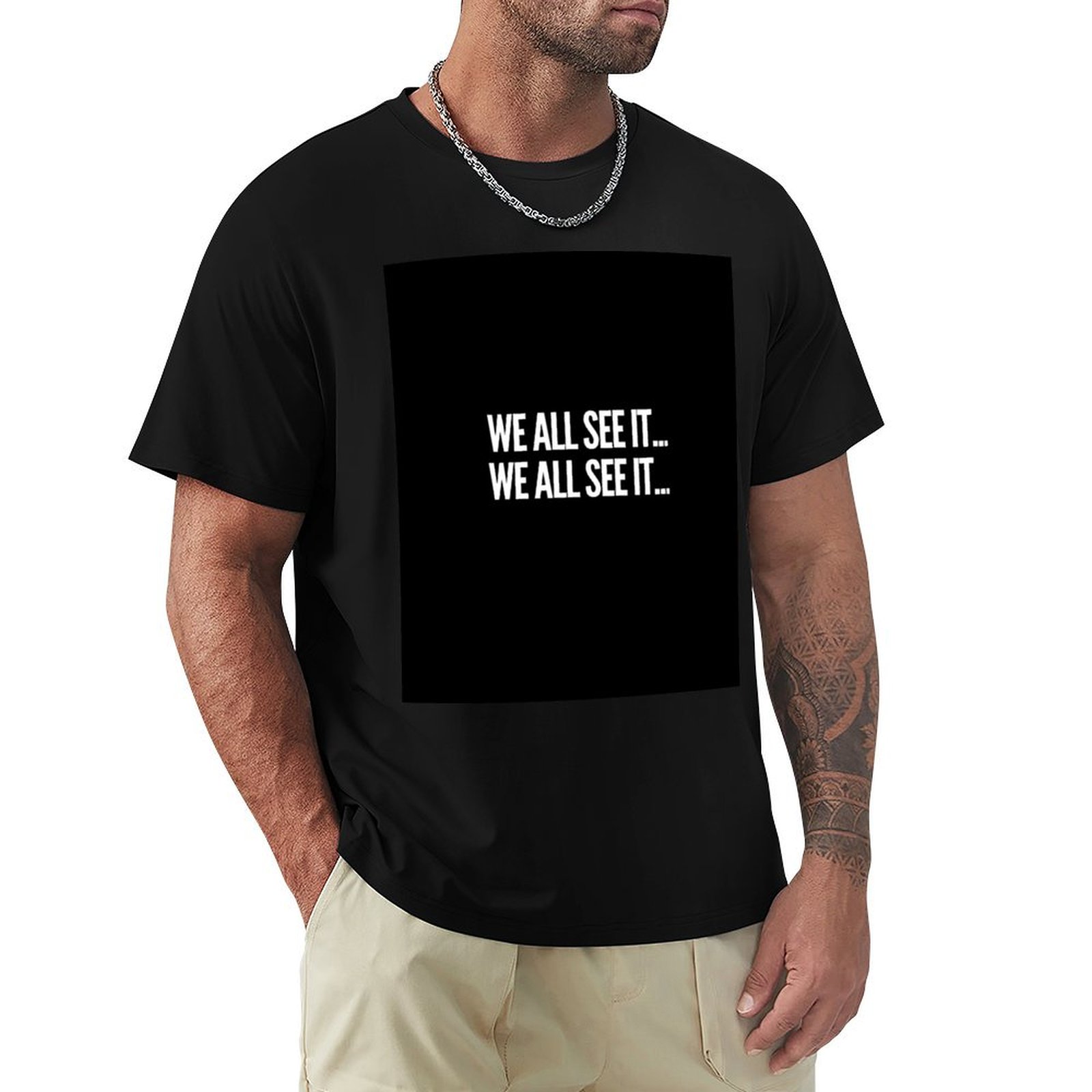 Commercial Shirt Printing - We zien het allemaal... Wij zien