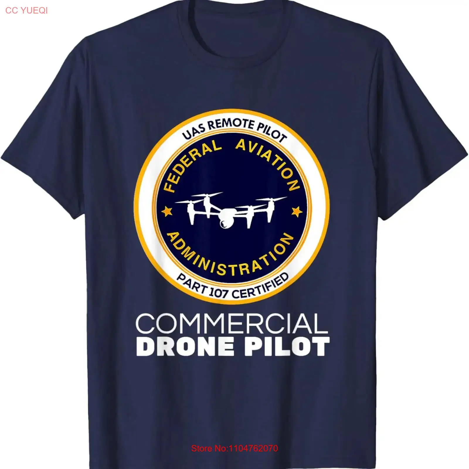 FAA Commercial Drone Pilot T-s - Commercial Printing & Packaging Pvt Ltd recensie en prijs