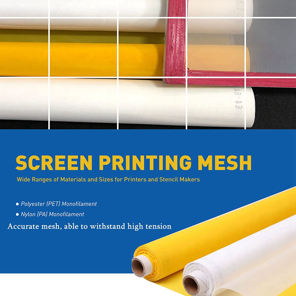 Zeefdrukgaas Wit zeefdrukgaas  - Commercial Printing Supplies recensie en prijs